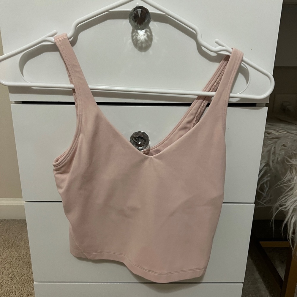Size 2 Light Pink Align Tank